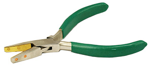 Value-Tec P25B flat nose pliers with brass lined jaws